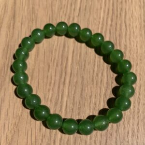 Pulsera de Jade Nefrita bola 8mm