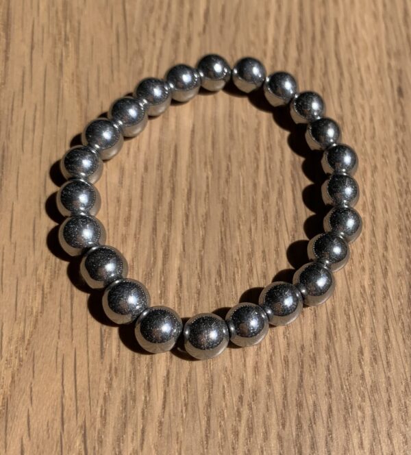 Pulsera de Hematite Bola 8mm