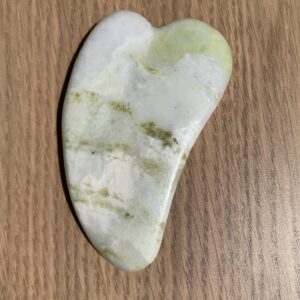 Masajeador Gua Sha de Jade