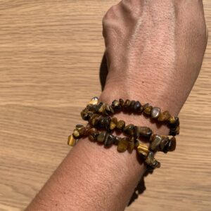 Pulsera de Ojo de Tigre Barroca